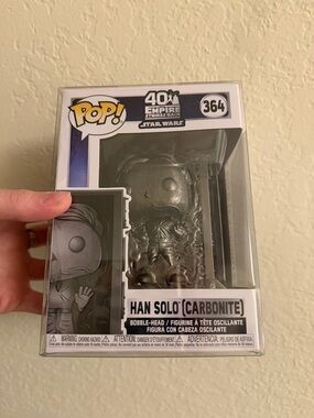 Funko Pop! Han Solo (Carbonite) Black Silver